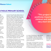 Raising Attainment Through Wellbeing at St Joseph’s Catholic Primary School